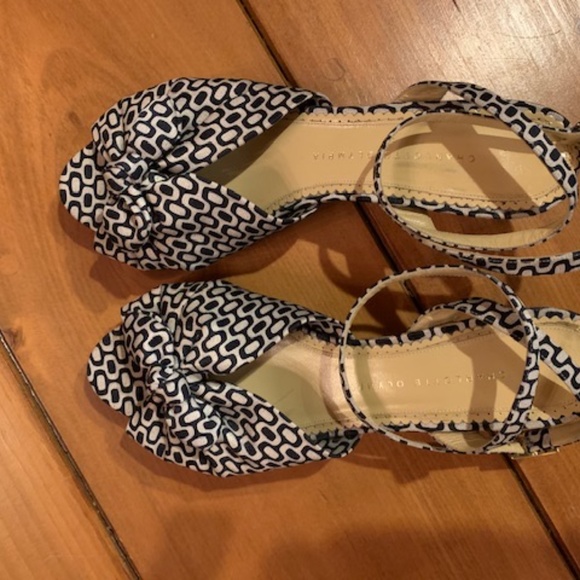 Charlotte Olympia Alexa Ankle Strap Wedge Sandal - Picture 10 of 10